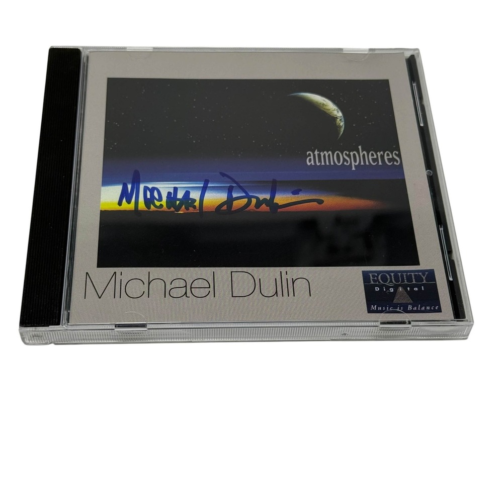 Michael Dulin Atmospheres CD Signed Autographed Piano New Age